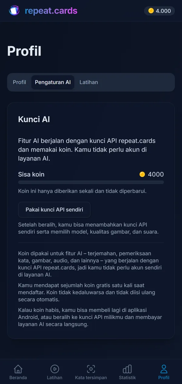 Pengaturan AI: model mana yang menulis, membacakan, dan menggambar