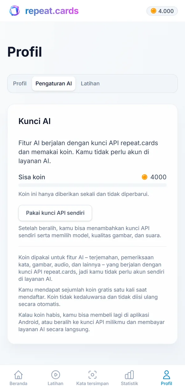 Pengaturan AI: model mana yang menulis, membacakan, dan menggambar